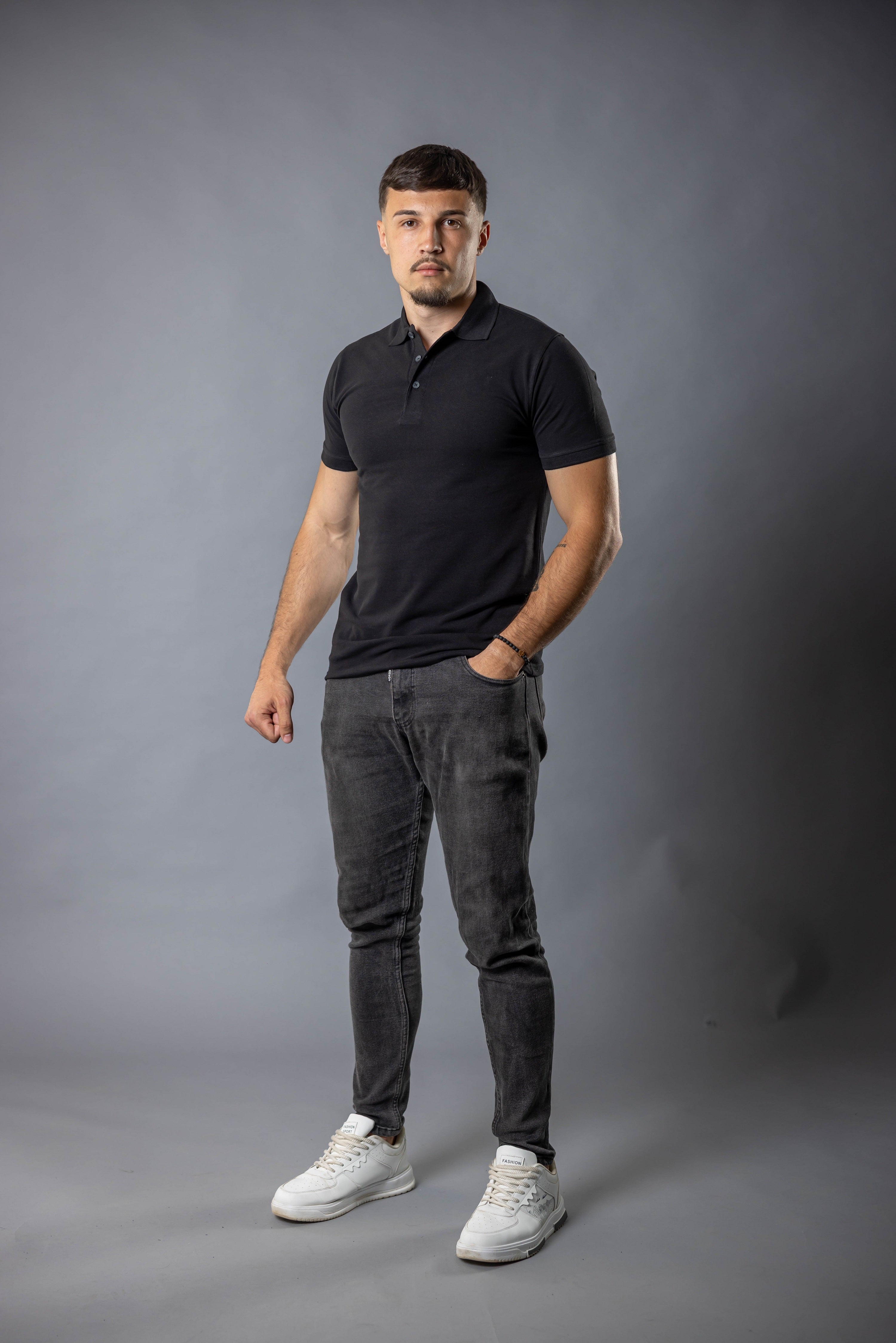 Elegant Polo Crna