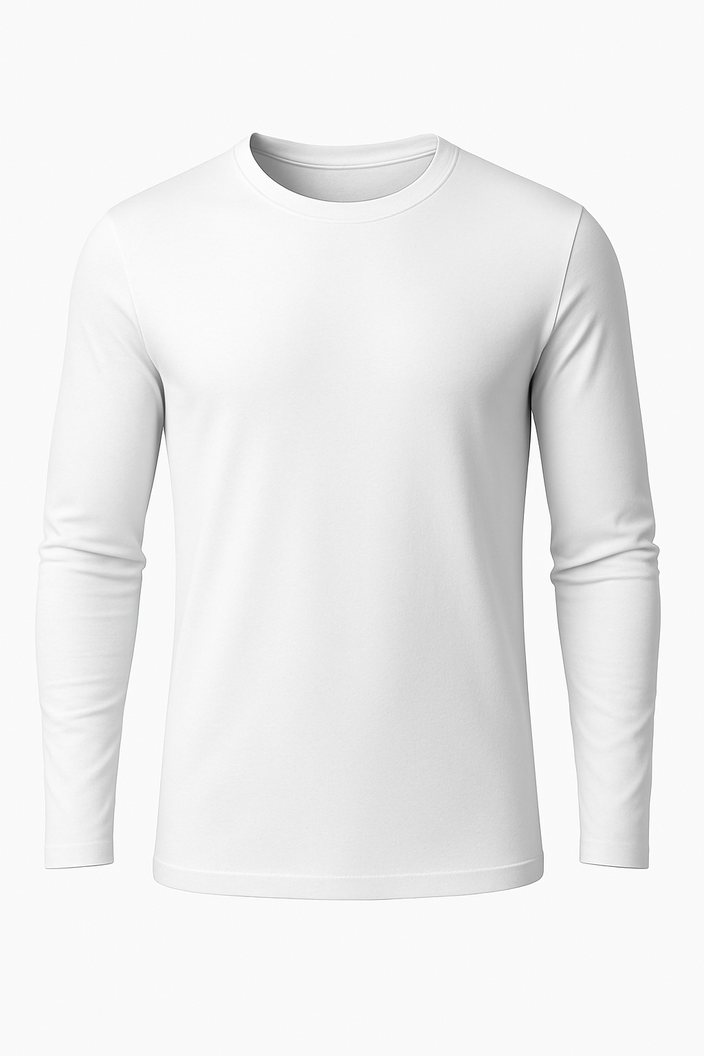 Elegant Majica Dugi Rukav - Bela